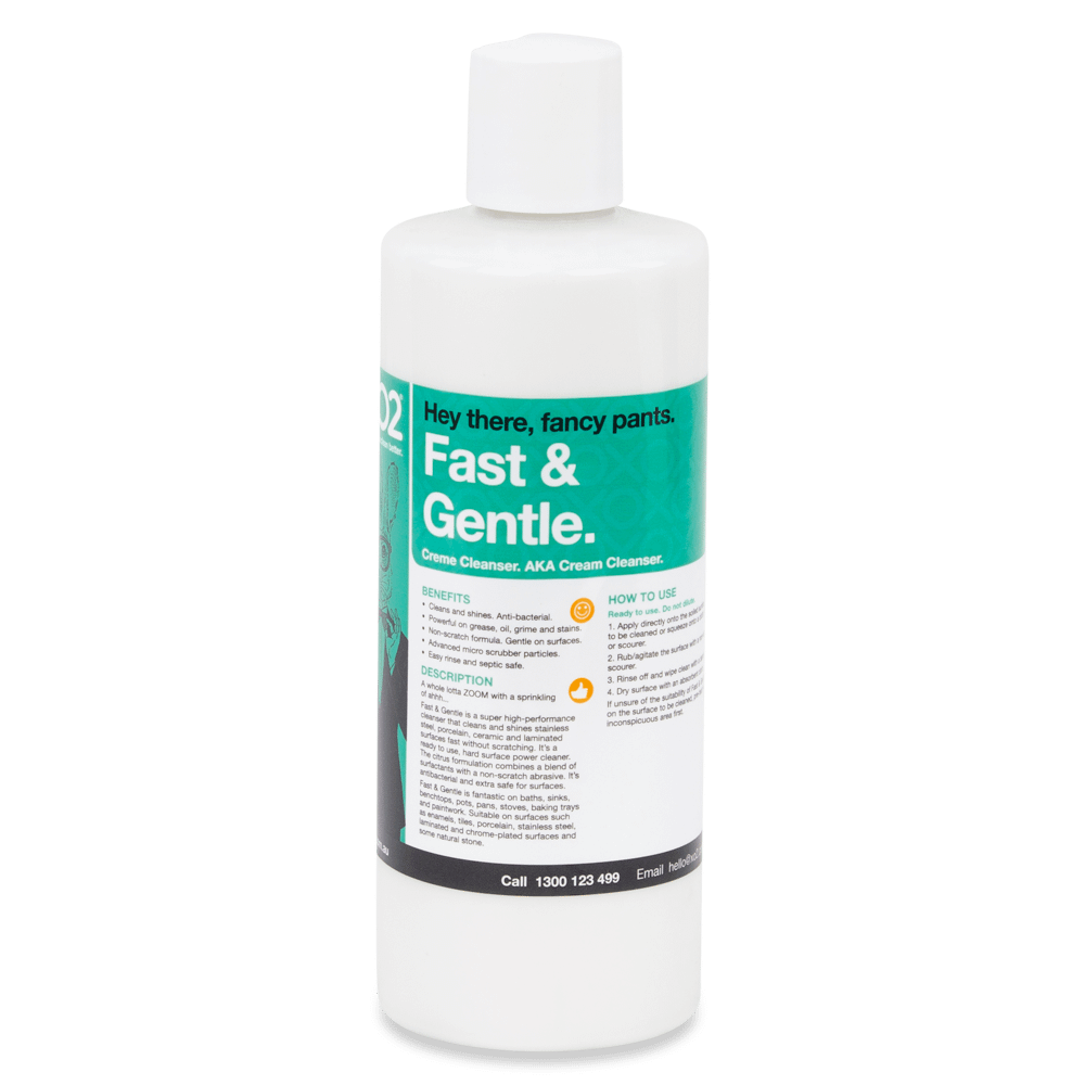 Fast & Gentle Creme Cleanser for Hard Surfaces